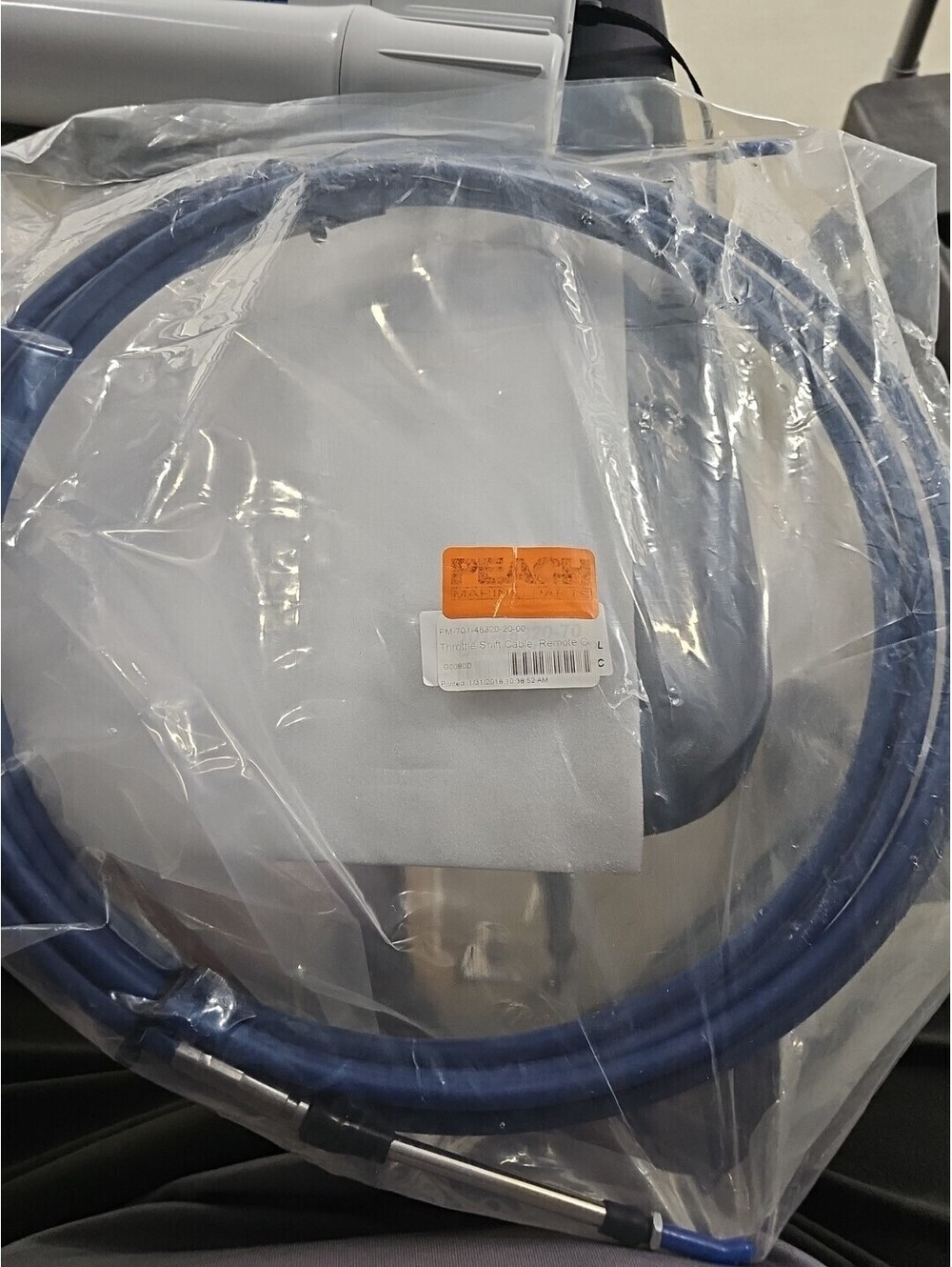 Peach Motor Parts PM-701-48320-20-00 Throttle Shift Cable, Remote Control 20 Ft